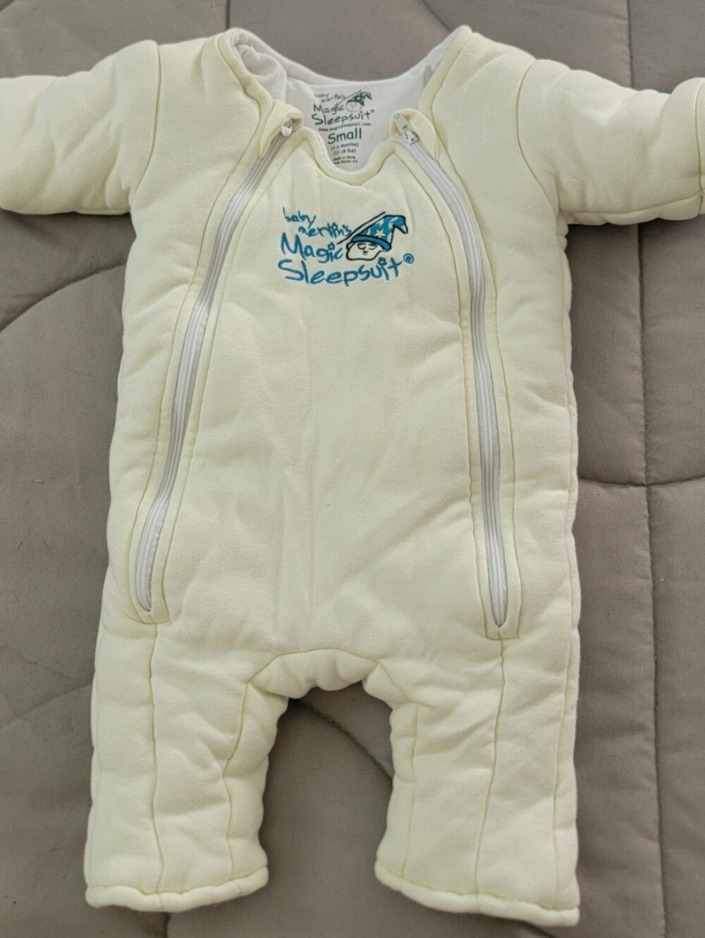 Baby Merlin’s Magic Sleepsuit Small 3–6 Months Cotton Sleep Sack 12-18 Lbs
